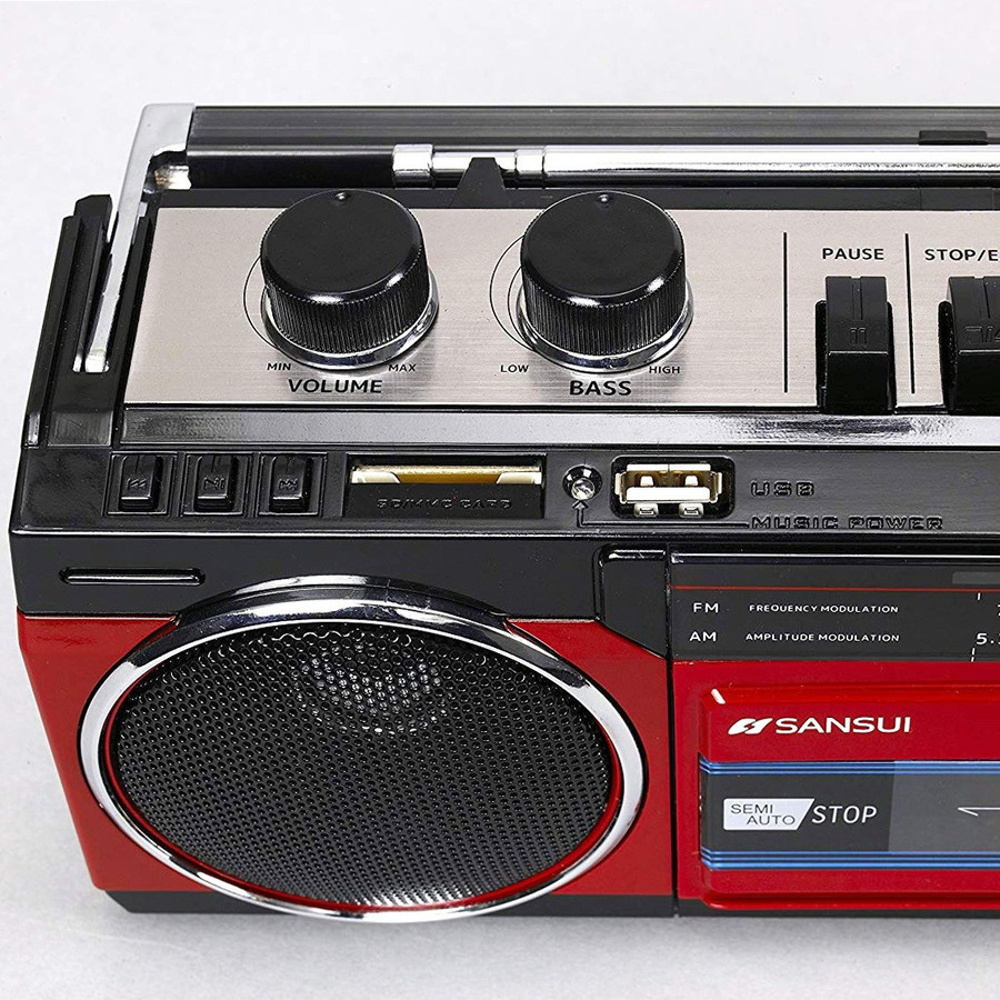 楽天市場】SANSUI シルバー SCR-B2 (S) 限定カラー カセットテープ