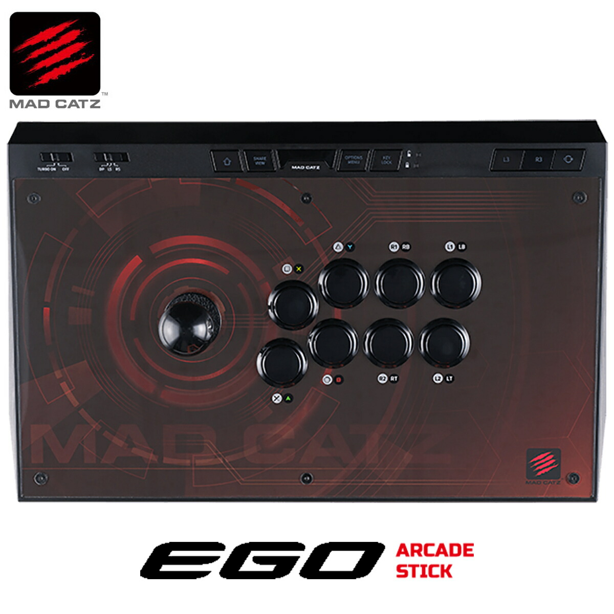 楽天市場】Mad Catz E.G.O. ARCADESTICK アーケードコントローラー