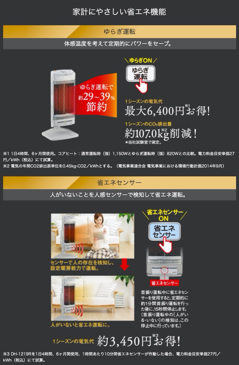 楽天市場】コロナ CH-129R コアヒートスリム 本格遠赤外線暖房