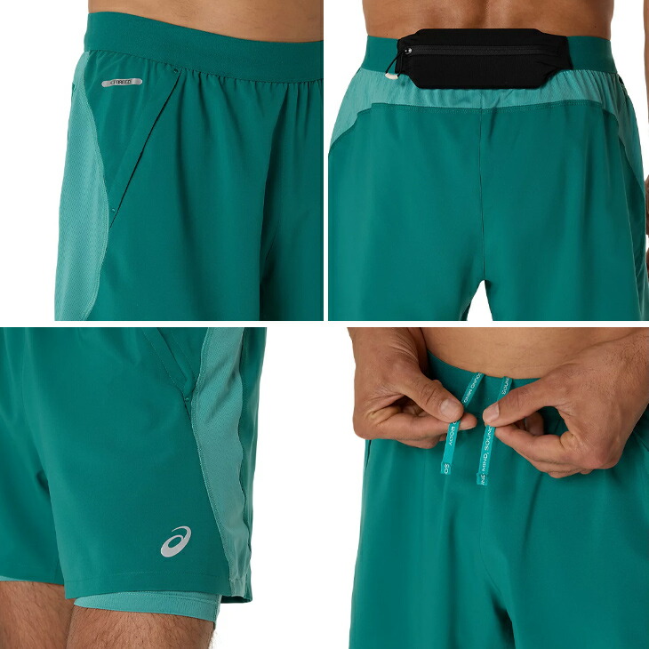 楽天市場】送料無料 アシックス メンズ ランニングパンツ asics ROAD 2