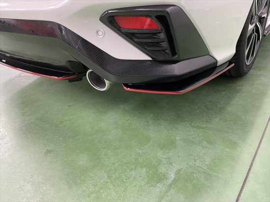 楽天市場】レヴォーグVN系 STIリア・リアサイドアンダースポイラー