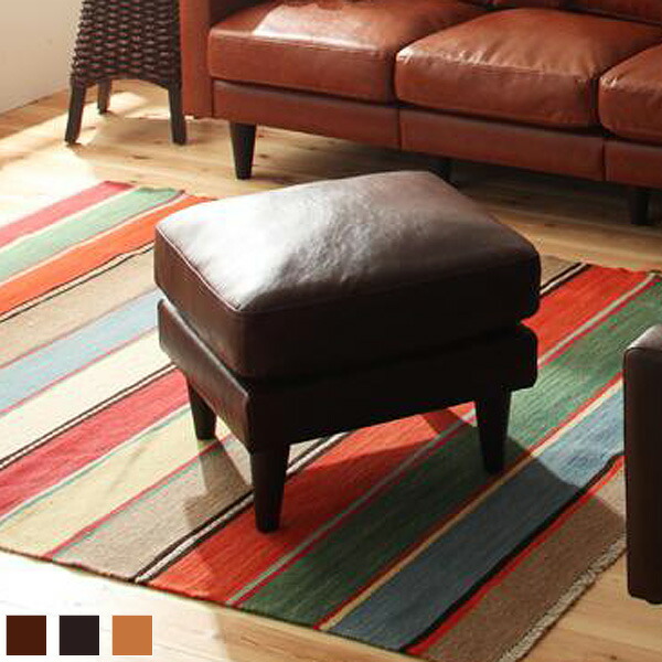 楽天市場】＼10%OFFｸｰﾎﾟﾝ配布中／ オットマン スツール 足置き 合皮