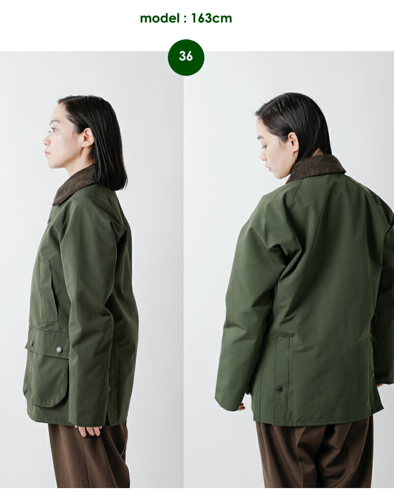 楽天市場】Barbour バブアー ビデイル SL 2レイヤー ノンワックス