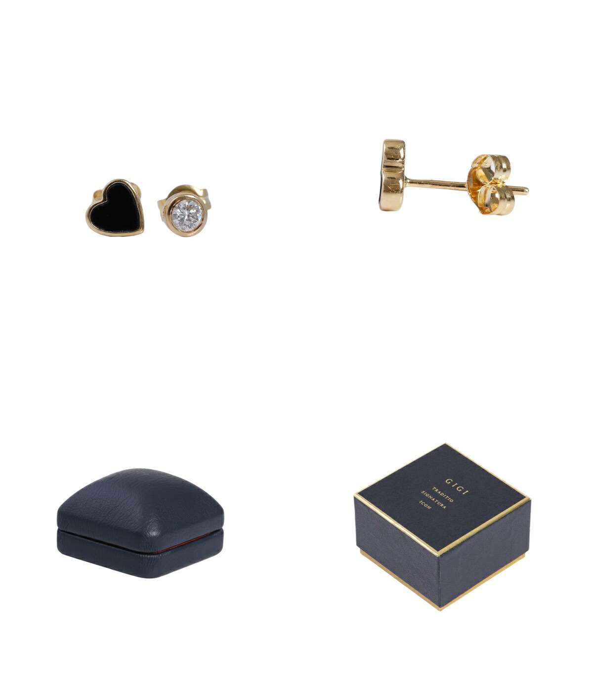 楽天市場】[送料無料]GIGI : [レディース]Amour earrings (onyx