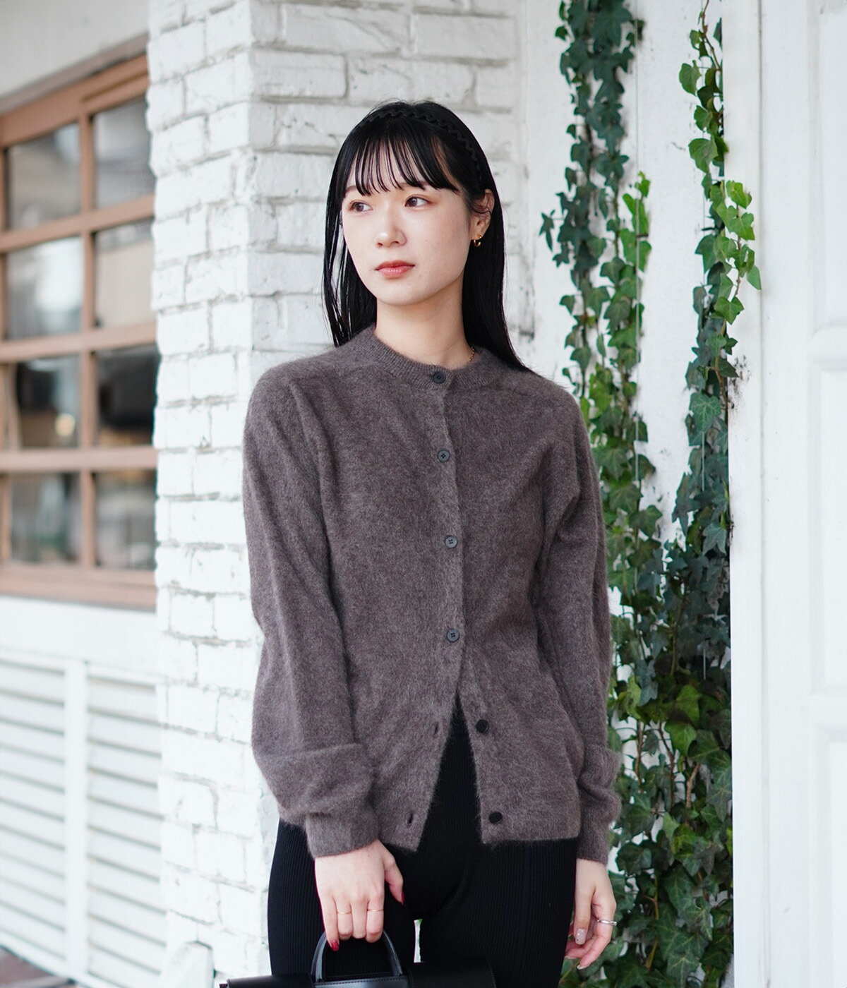 楽天市場】[送料無料]ATON : [レディース]ROYAL CASHMERE FUR CREWNECK