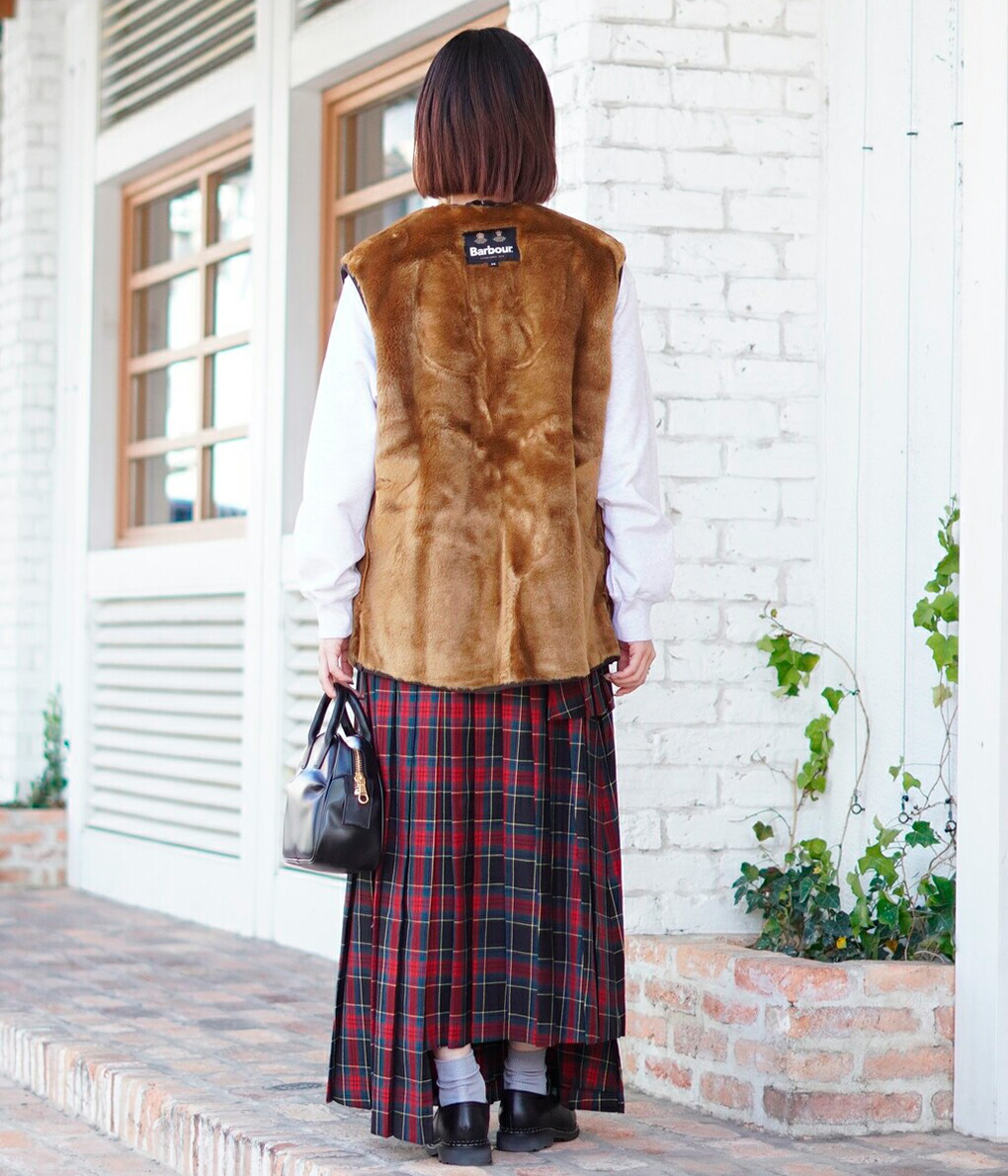 楽天市場】[P5倍]Barbour : WARM PILE WAISTCOAT ZIP-IN LINER