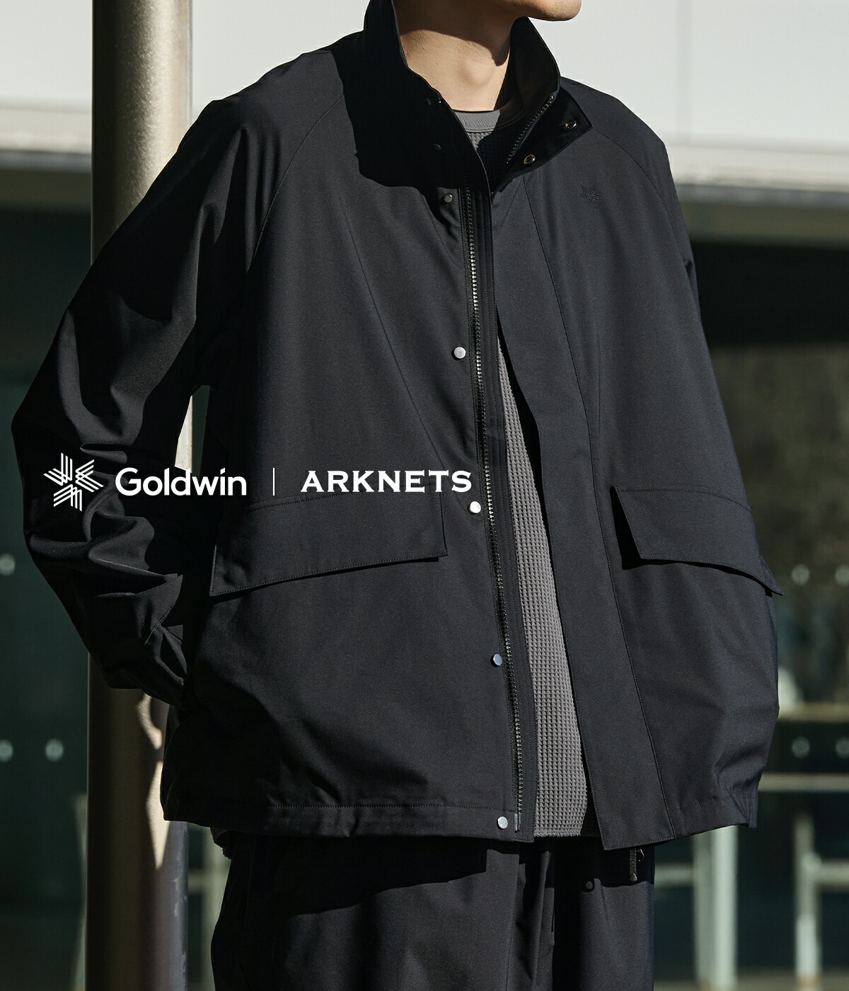 楽天市場】[P5倍]Goldwin : 別注 DOUBLE WEAVE ACT ROVER JACKET