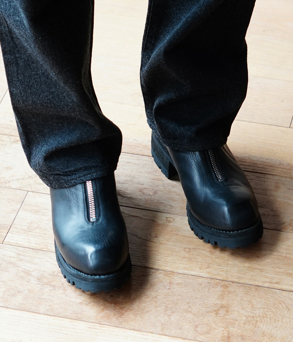 楽天市場】[P5倍]GUIDI : PL1V FRONT ZIP BOOTS HORSE FULL GRAIN