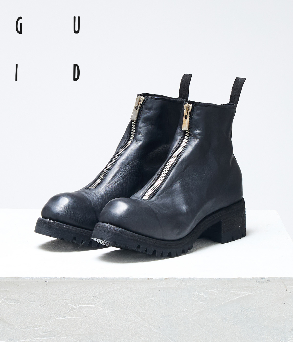 楽天市場】[P5倍]GUIDI : PL1V FRONT ZIP BOOTS HORSE FULL GRAIN