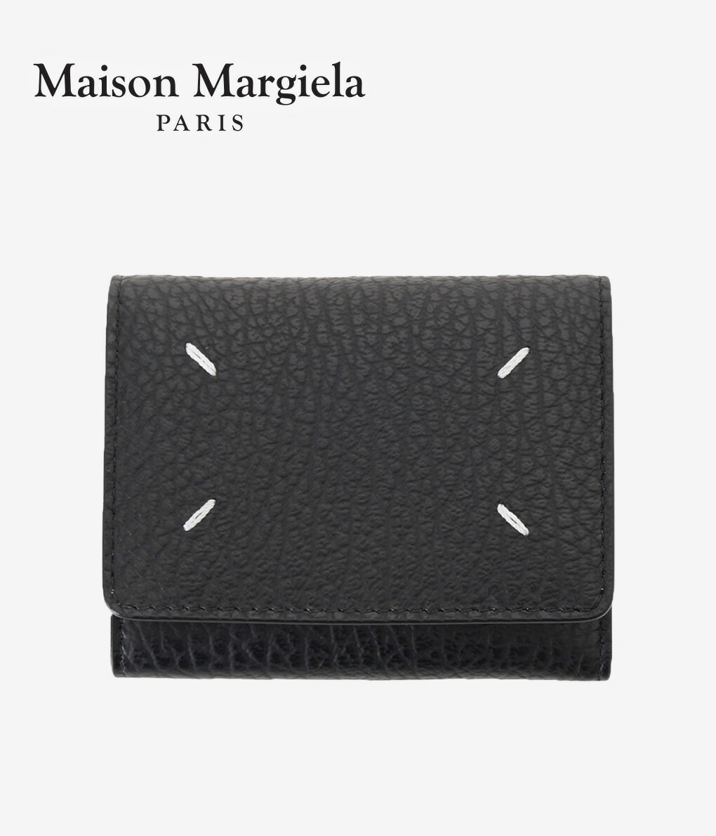 楽天市場】[P5倍]Maison Margiela : Zip Compact tri fold wallet / 全