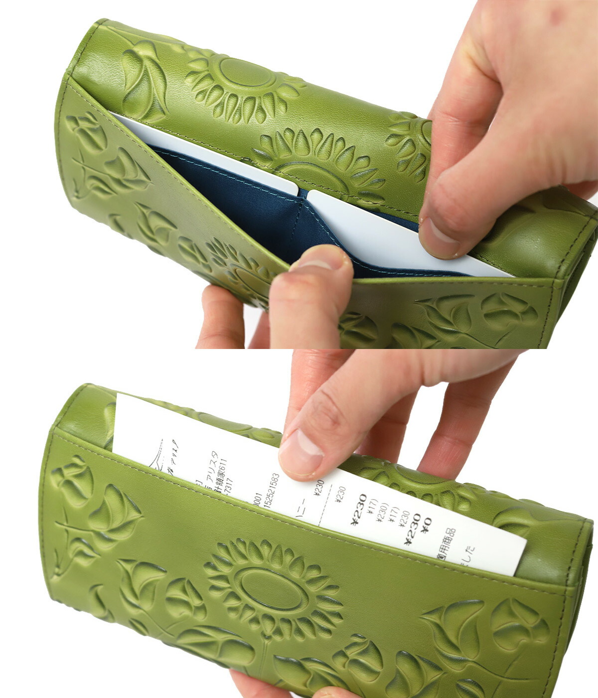 楽天市場】かぶせ長財布 花柄 sybilla シビラ ソンブラ 5470442