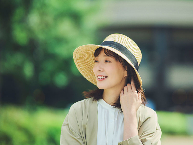 楽天市場】麦わら帽子 田中帽子店 Olivia(オリビア)女優帽 リボン