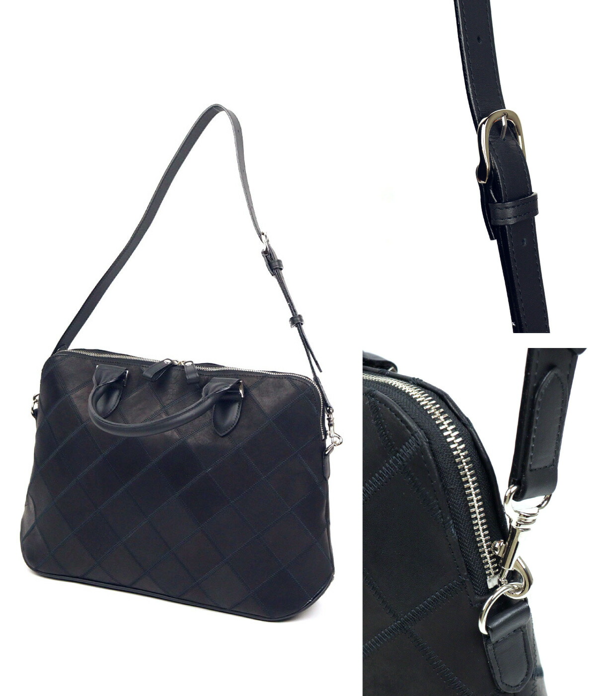 楽天市場】トートバッグ 2way ボストン 本革 A4 ビジネス ビジカジ