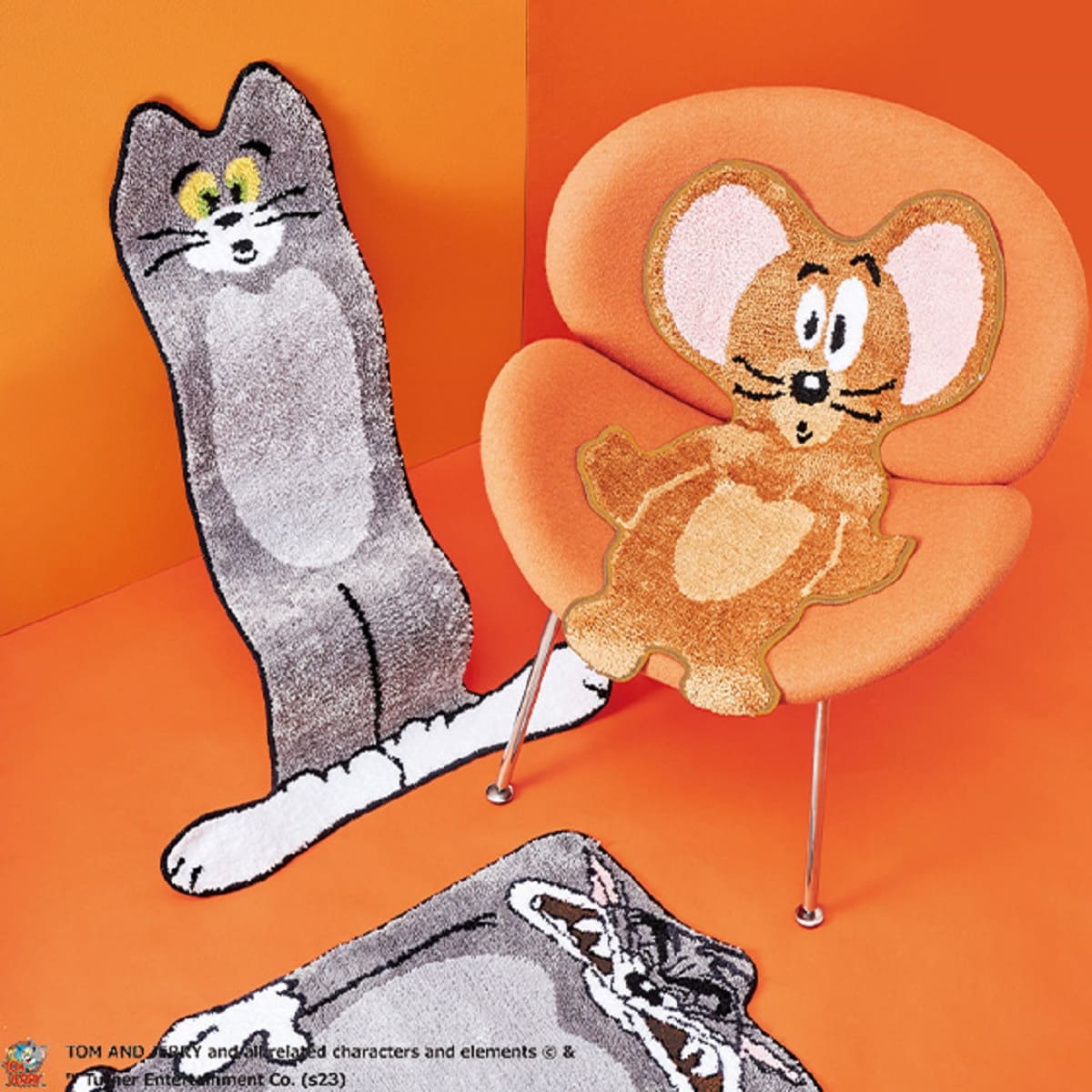 楽天市場】【P10倍】1~7営業日出荷 トムとジェリー もこもこタフト