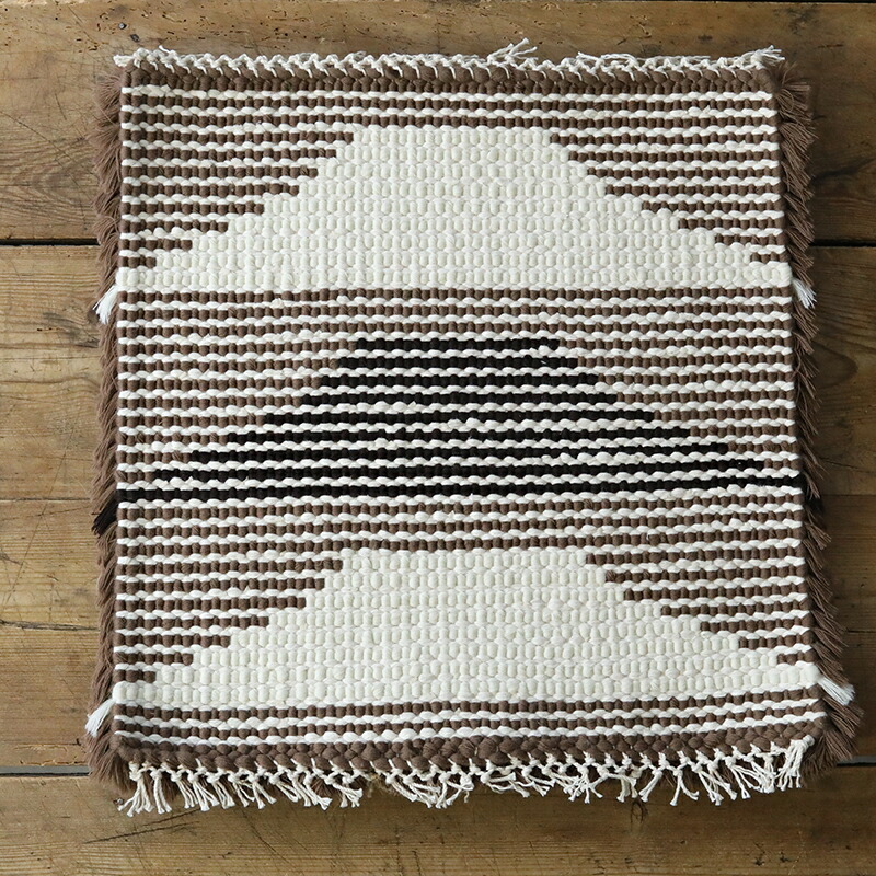 楽天市場】倉敷ノッティング 椅子敷 B knoting ウール ウールの椅子敷