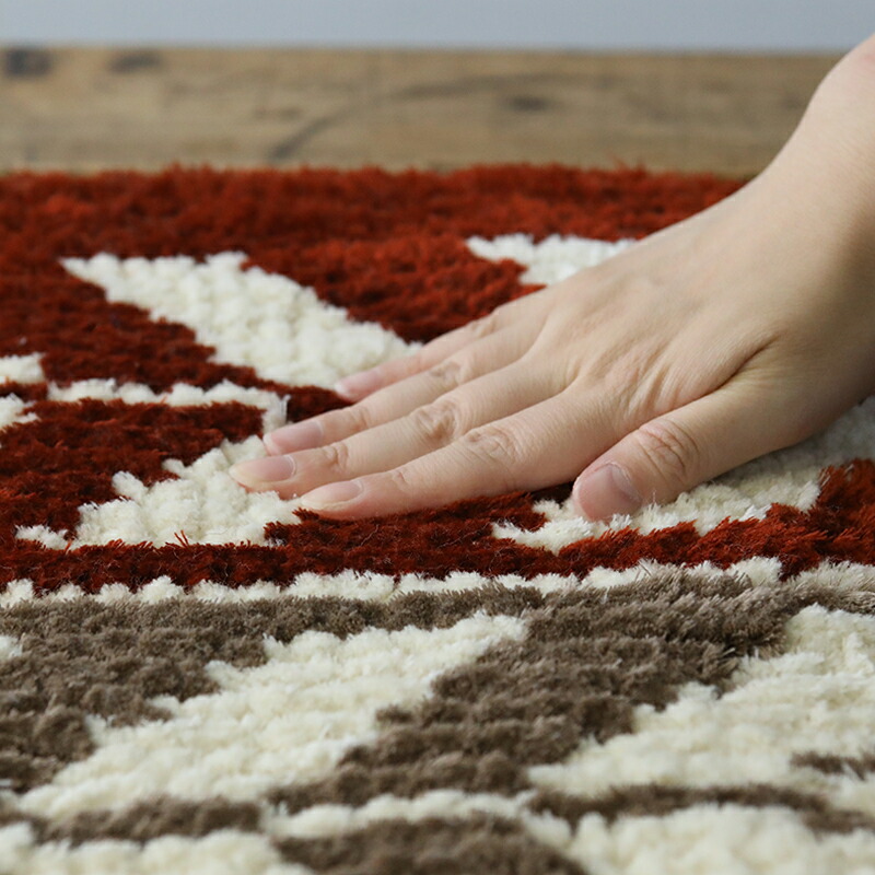 楽天市場】倉敷ノッティング 椅子敷 I knoting ウール ウールの椅子敷