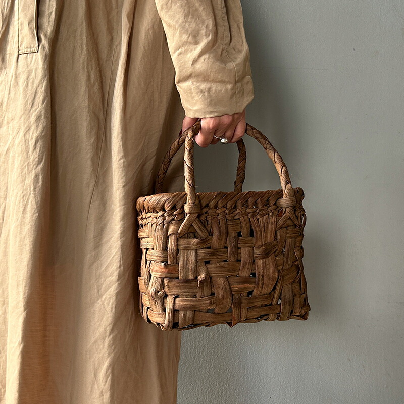 楽天市場】新入荷 山葡萄かごバッグ 太網代（中）ラッピング不可 YB