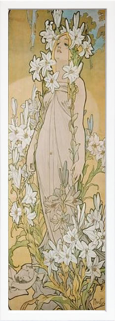 楽天市場】【ライセンスプリント】アルフォンス ミュシャ リトグラフ