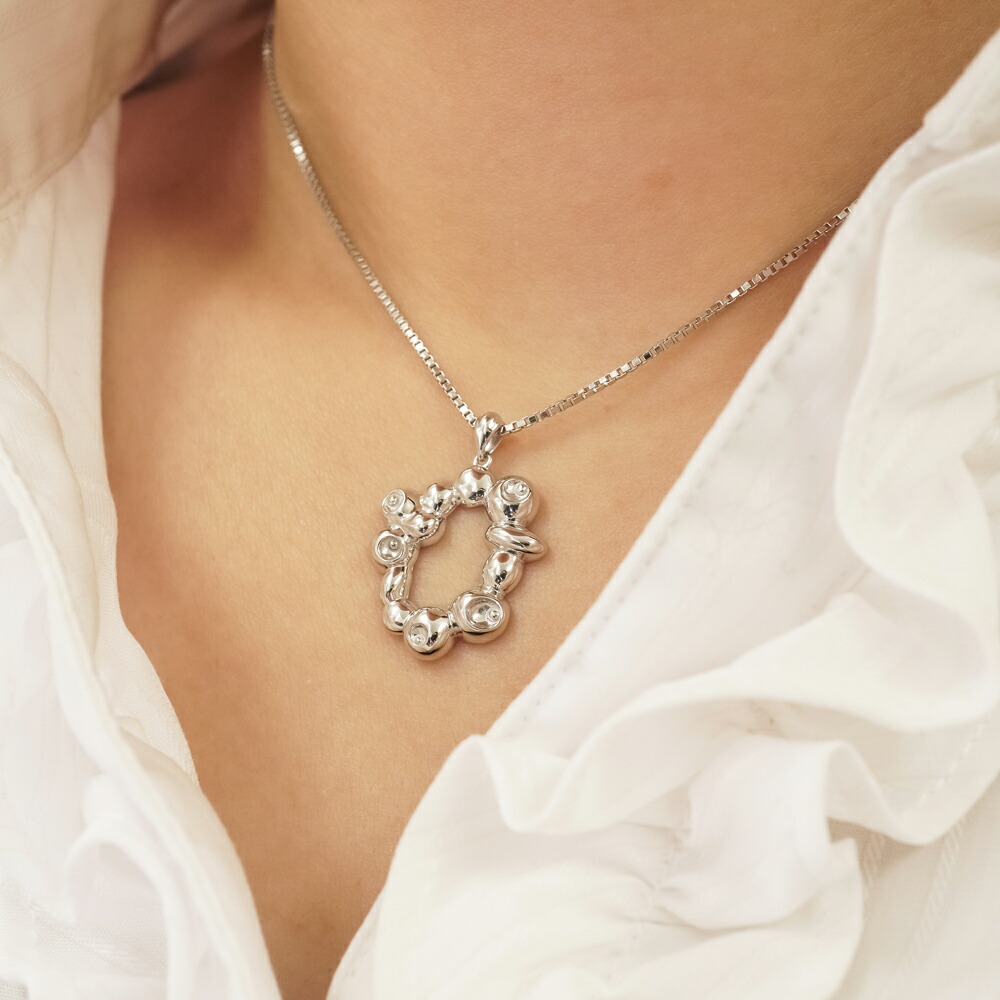 楽天市場】EXPO2025 公式ロゴ シルバーペンダント / ミャクミャク 大阪