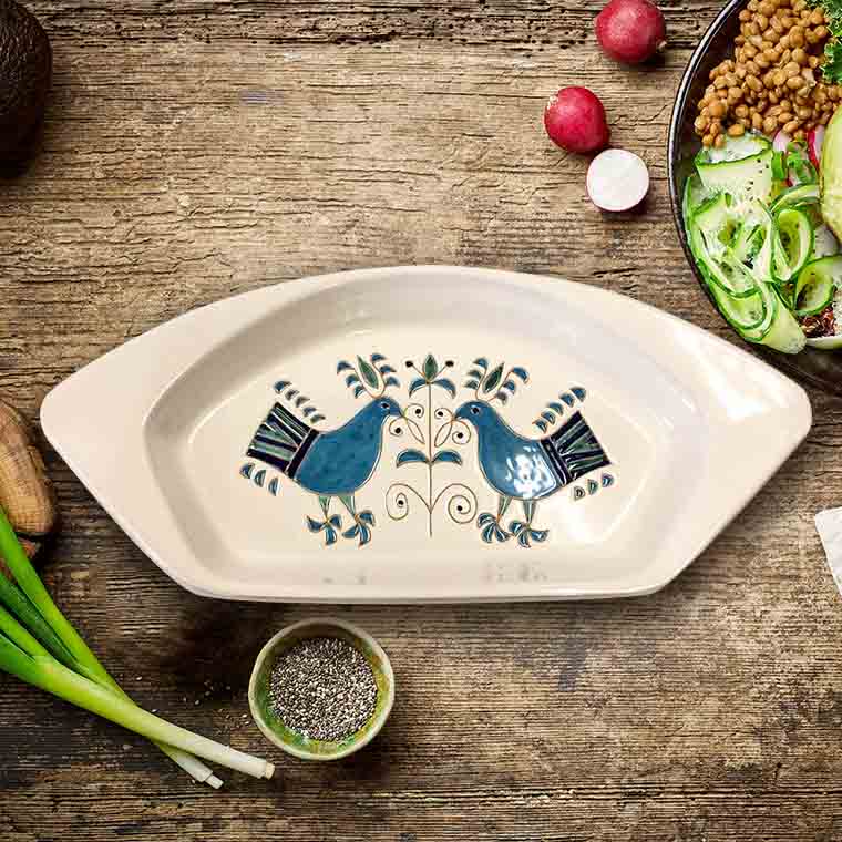 楽天市場】CERASARDA製 装飾皿 CFO-GD-PA LA PAVONCELLE チェラサルダ