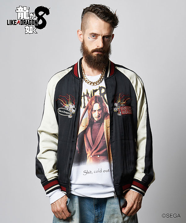 楽天市場】glamb×龍が如く8 glamb グラム Kazuma Kiryu Ska Jumper