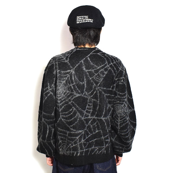 楽天市場】EVILACT イーブルアクト SPIDER CARDIGAN メンズ