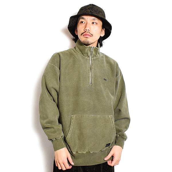 楽天市場】FAT エフエーティー U.P.HALF メンズ スウェット トレーナー