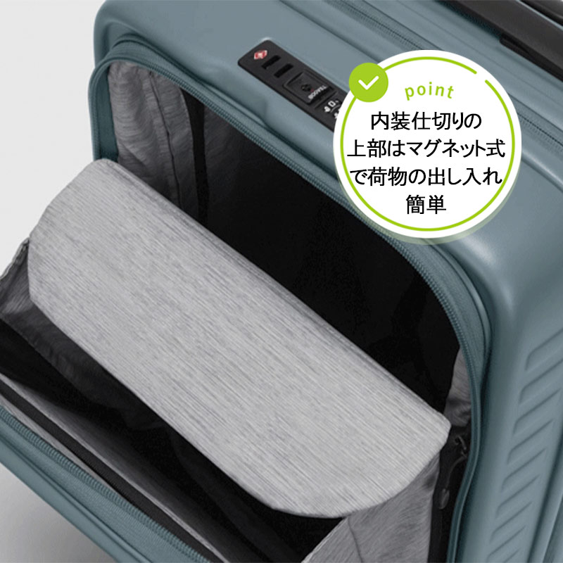 楽天市場】P10倍 ロジェール スーツケース キューボ S リフレッシュ