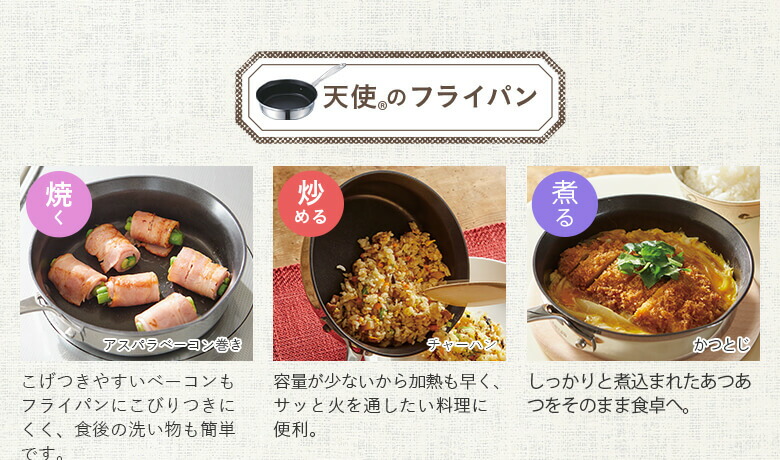 楽天市場】＼10%OFFクーポン／ フライパン 鍋 なべ セット ミニ 天使の