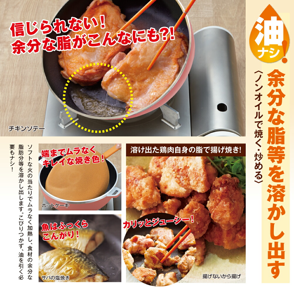 楽天市場】かるパン 29 cm フライパン 深型 ガラス蓋 蓋 レシピ付き