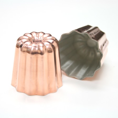 楽天市場】銅 カヌレ型 小 1個 本格カヌレを焼くなら銅製 ケーキ型