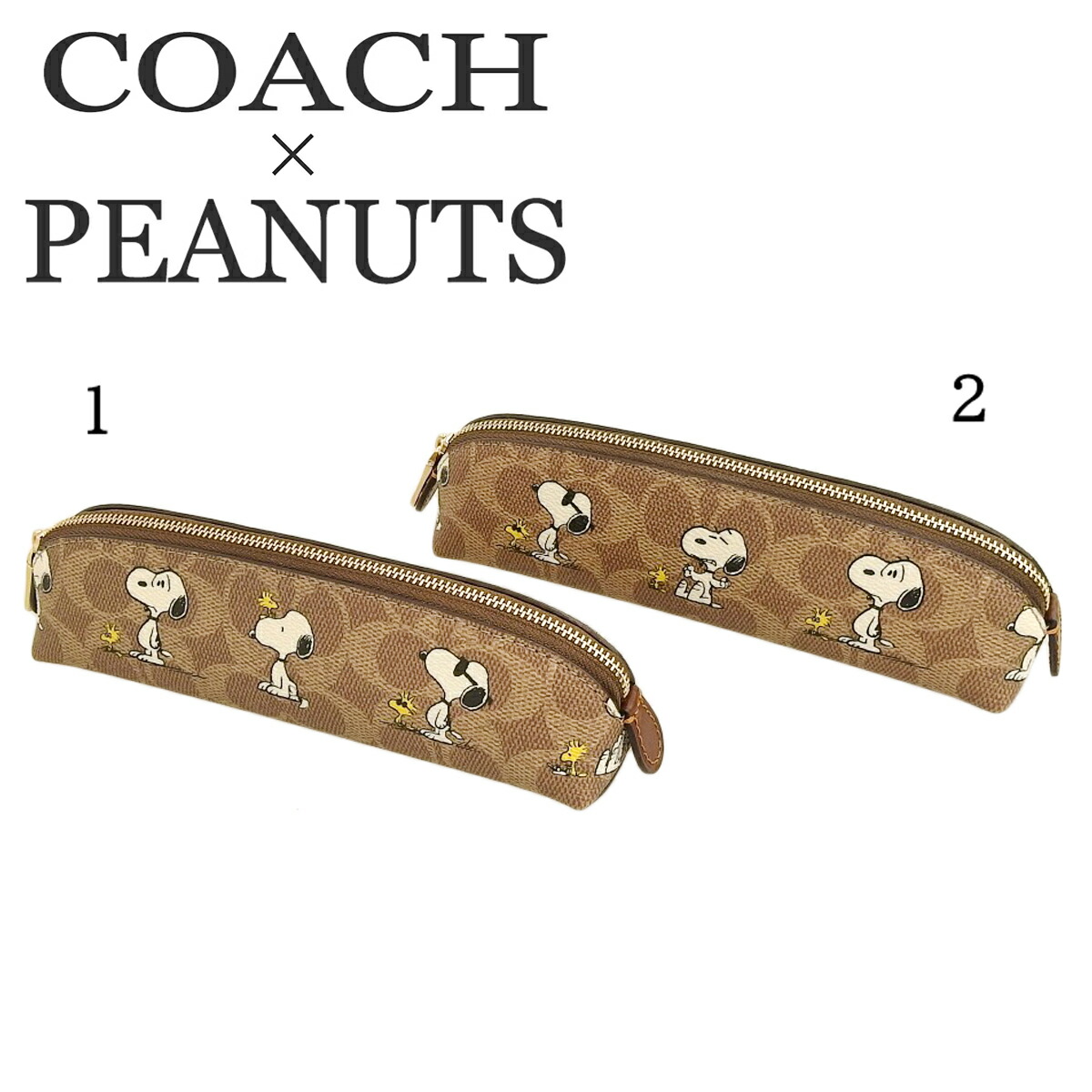 楽天市場】【COACH】 コーチ×ピーナッツコラボ スヌーピーウッド