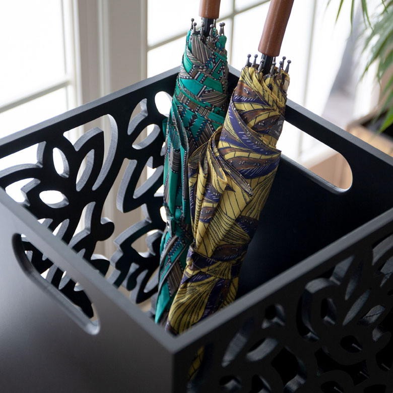 楽天市場】傘立て 蓮の花 彫刻アート MULIA ムリア 木彫り かさ立て 傘