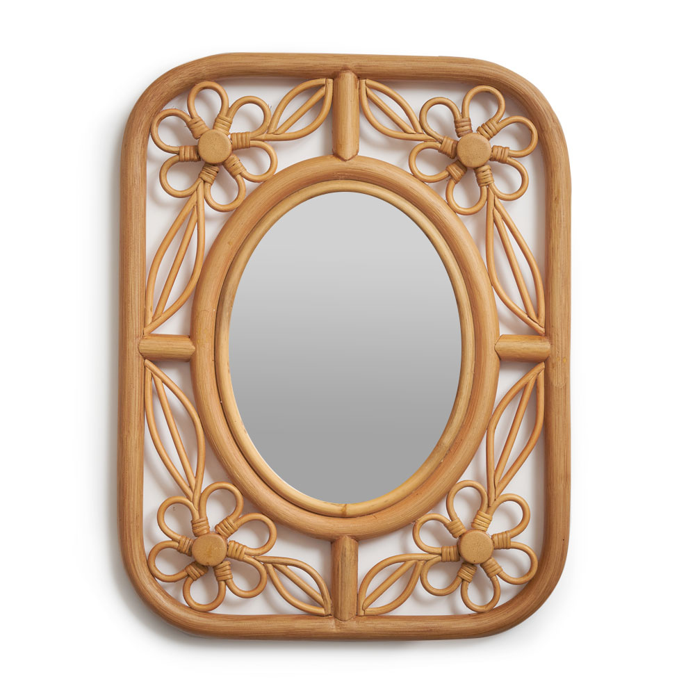 楽天市場】【SALE期間限定20%OFF】 ミラー 鏡 ラタン 籐 取り付け用