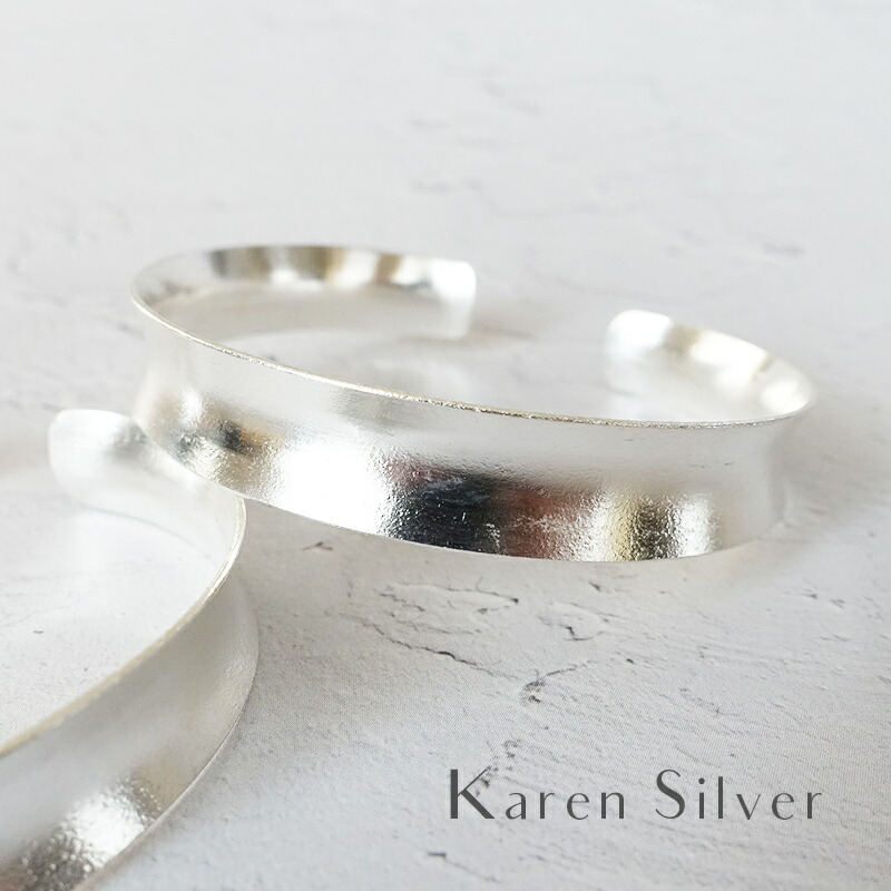 楽天市場】【4h限定30%offクーポン対象】カレン シルバー バングル