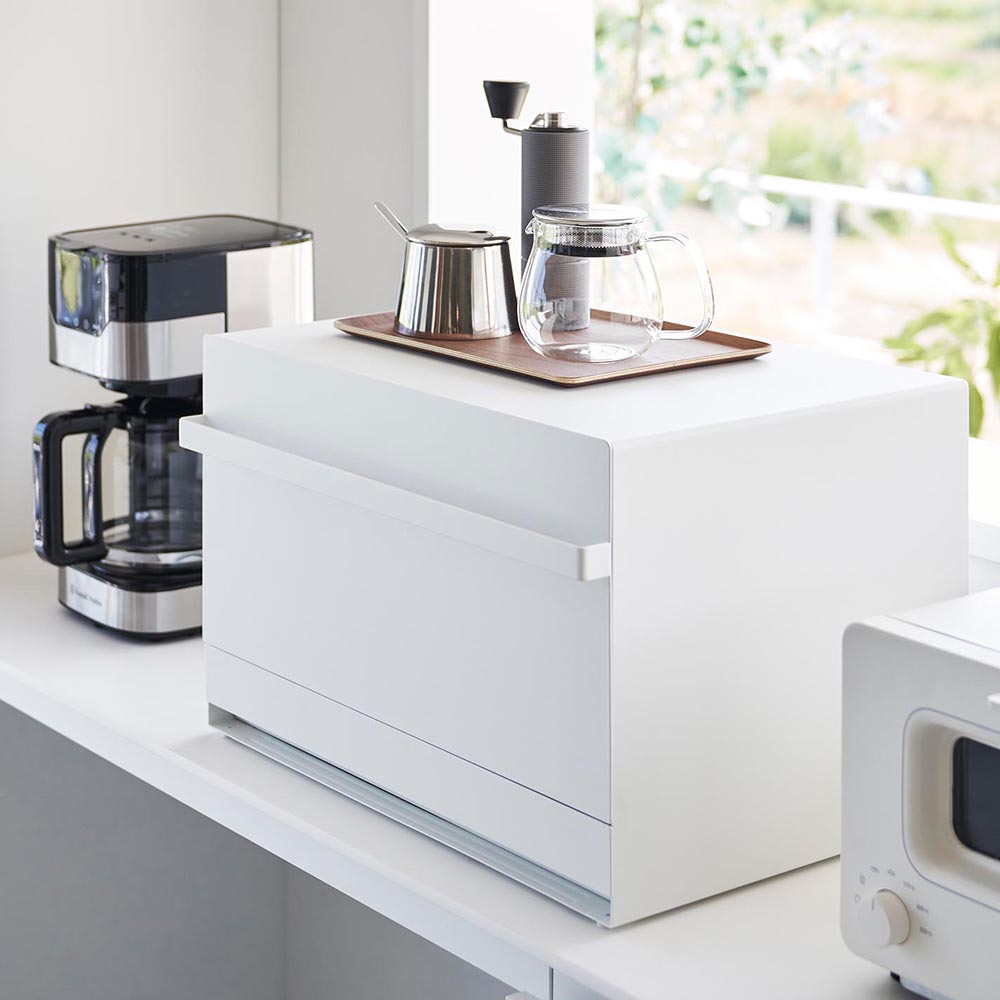 楽天市場】[ ブレッドケース タワー 引き出し型2段 ] tower 山崎実業