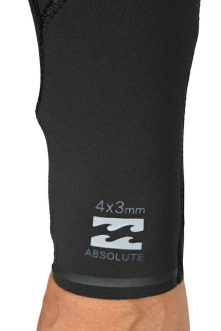 楽天市場】BILLABONG ビラボン ABSOLUTE CHEST ZIP GBS 4/3mm