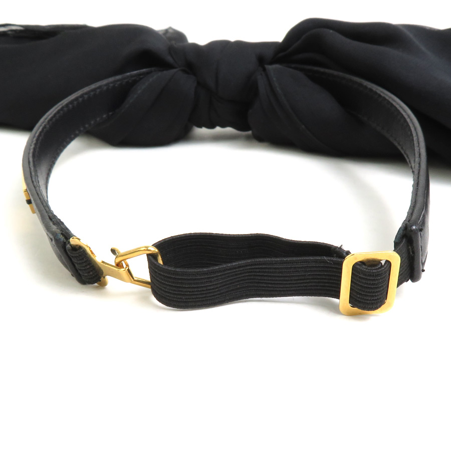 楽天市場】サンローラン SAINT LAURENT チョーカー リボン シルク