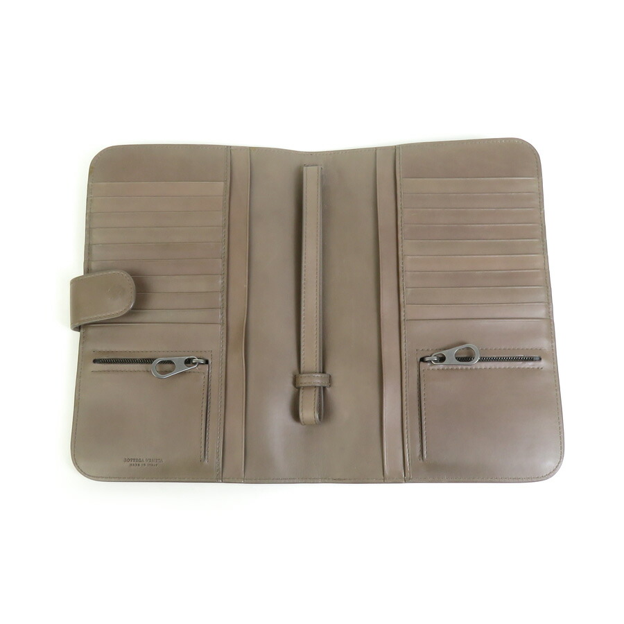 ボッテガヴェネタ 【美品】BOTTEGA VENETA オーガナイザー ブラウン