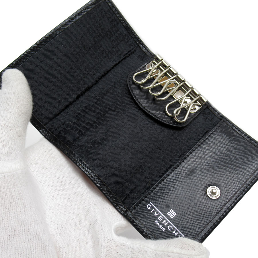 楽天市場】ジバンシィ GIVENCHY キーケース レザー ブラック シルバー