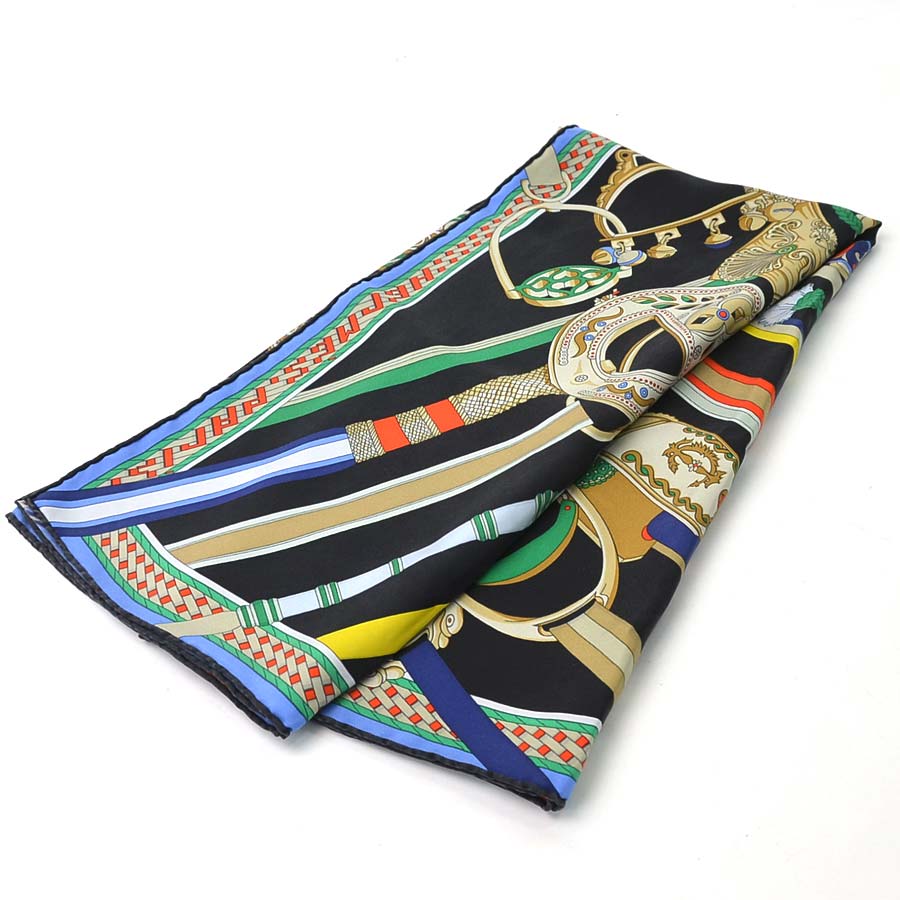 楽天市場】エルメス HERMES スカーフ カレ90 Concours detriers