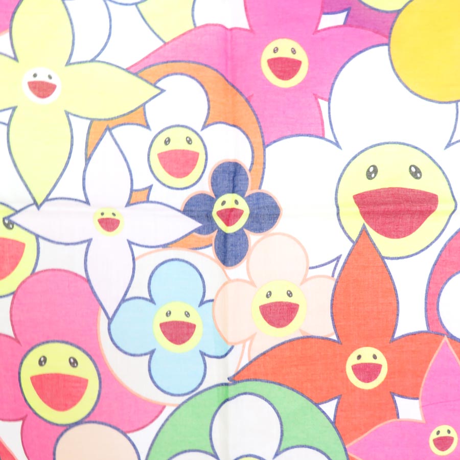 楽天市場】ルイ ヴィトン LOUIS VUITTON スカーフ バンダナ 村上隆