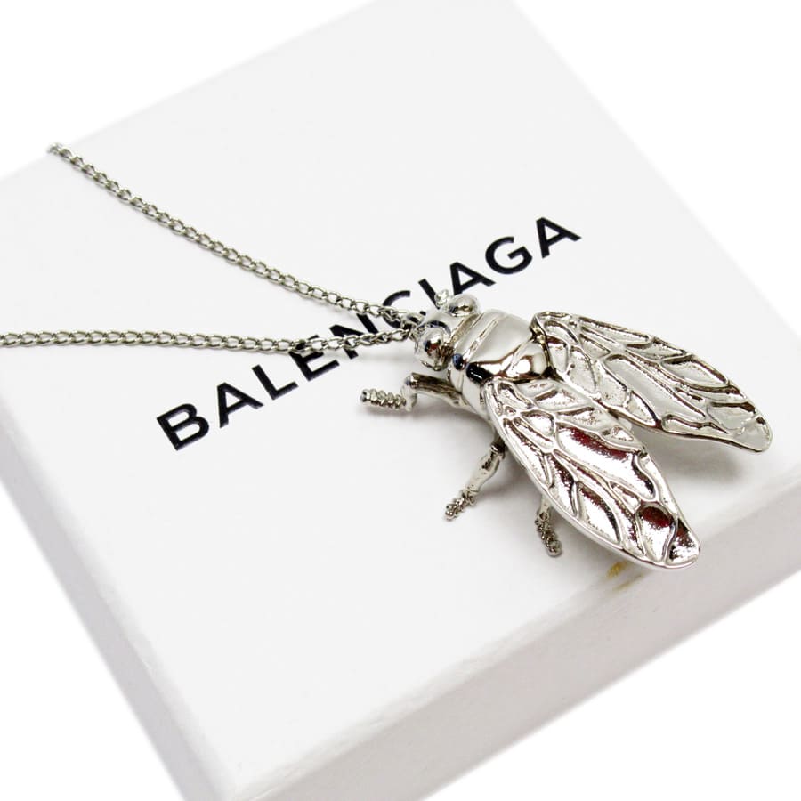 楽天市場】バレンシアガ BALENCIAGA ネックレス ハチモチーフ シルバー