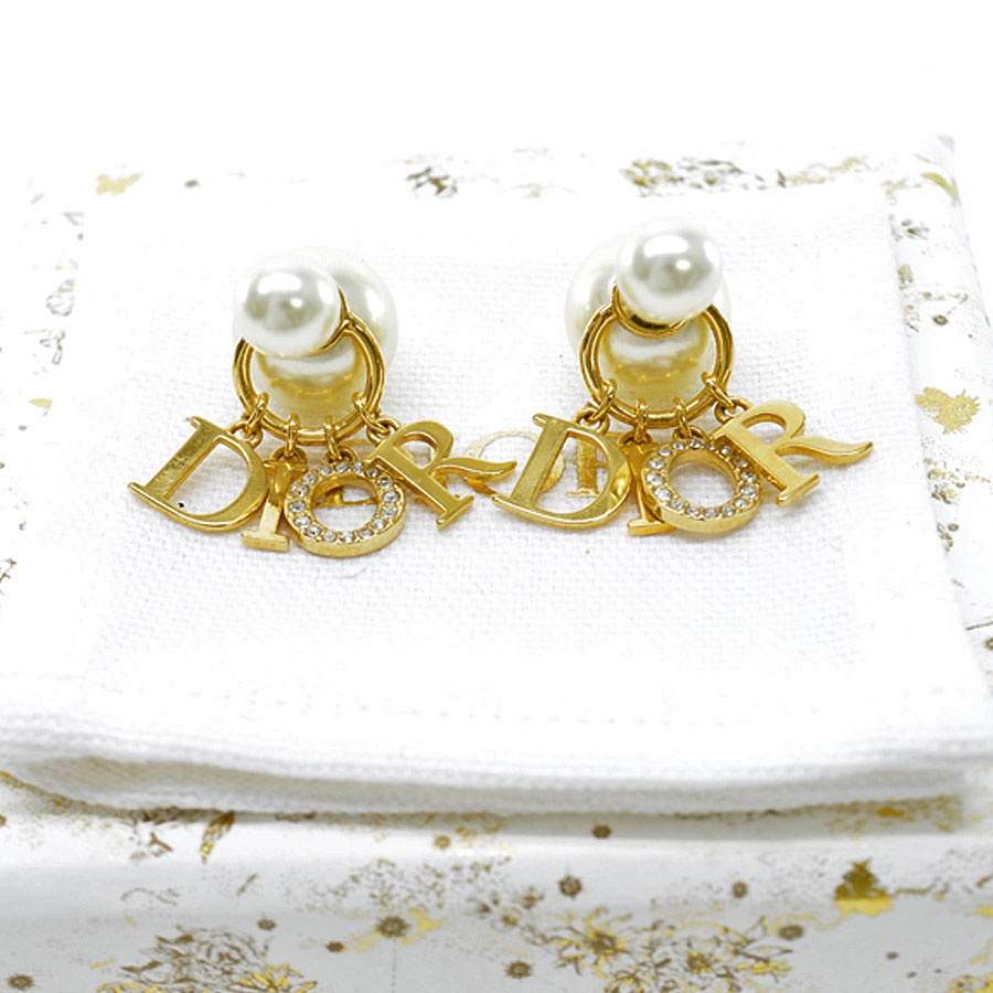 楽天市場】クリスチャンディオール Christian Dior ピアス DIOR