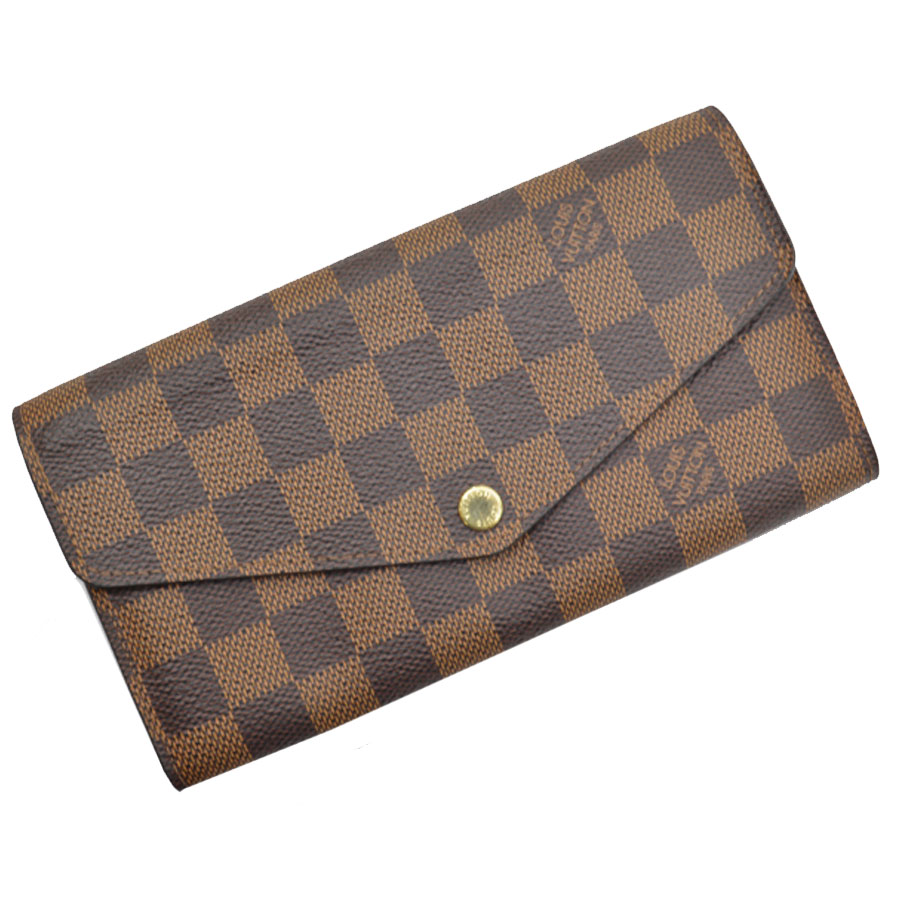 楽天市場】ルイヴィトン Louis Vuitton 長財布 ダミエ ポルトフォイユ