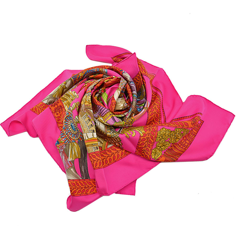 楽天市場】エルメス HERMES スカーフ カレ90 LA DANSE DU CHEVAL