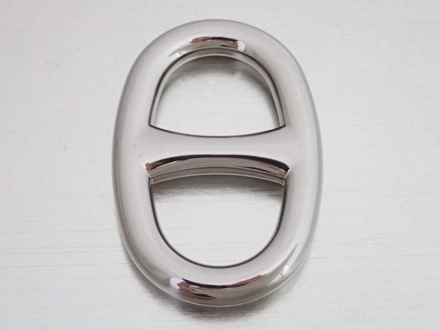 楽天市場】エルメス HERMES スカーフリング シェーヌダンクル シルバー