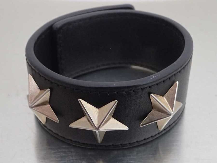 楽天市場】ジバンシィ GIVENCHY バングル スタースタッズ ブラックx