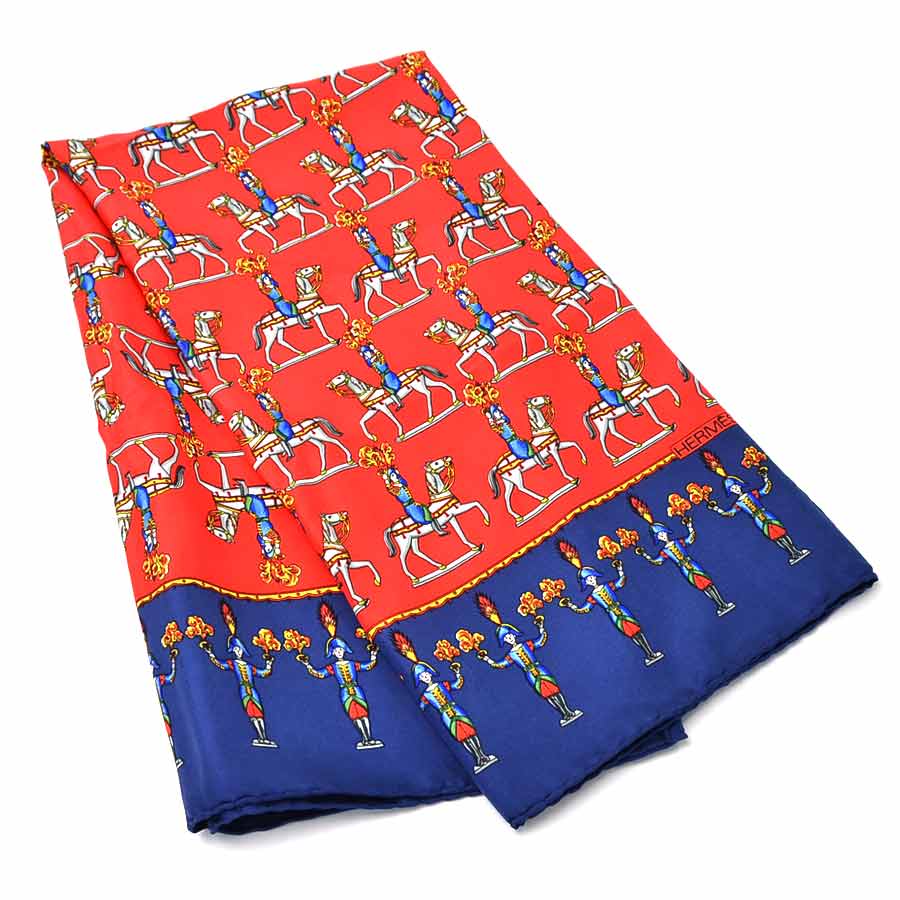 楽天市場】エルメス HERMES スカーフ カレ90 LES ARTIFICIERS 花火師