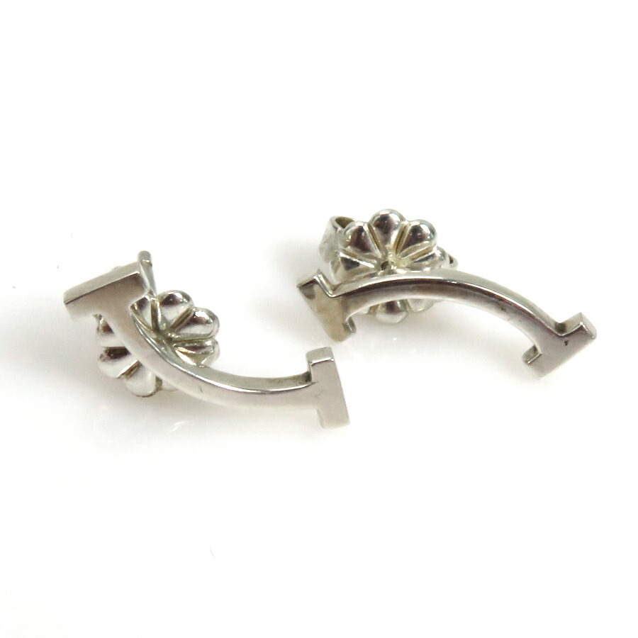 楽天市場】ティファニー ピアス Tスマイル ピアス シルバー Ag925